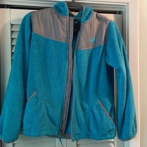 North Face Fleece Hooded Jacket
